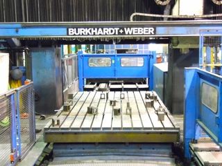 Burkhardt + Weber HYOP 750 portálové frézky-3